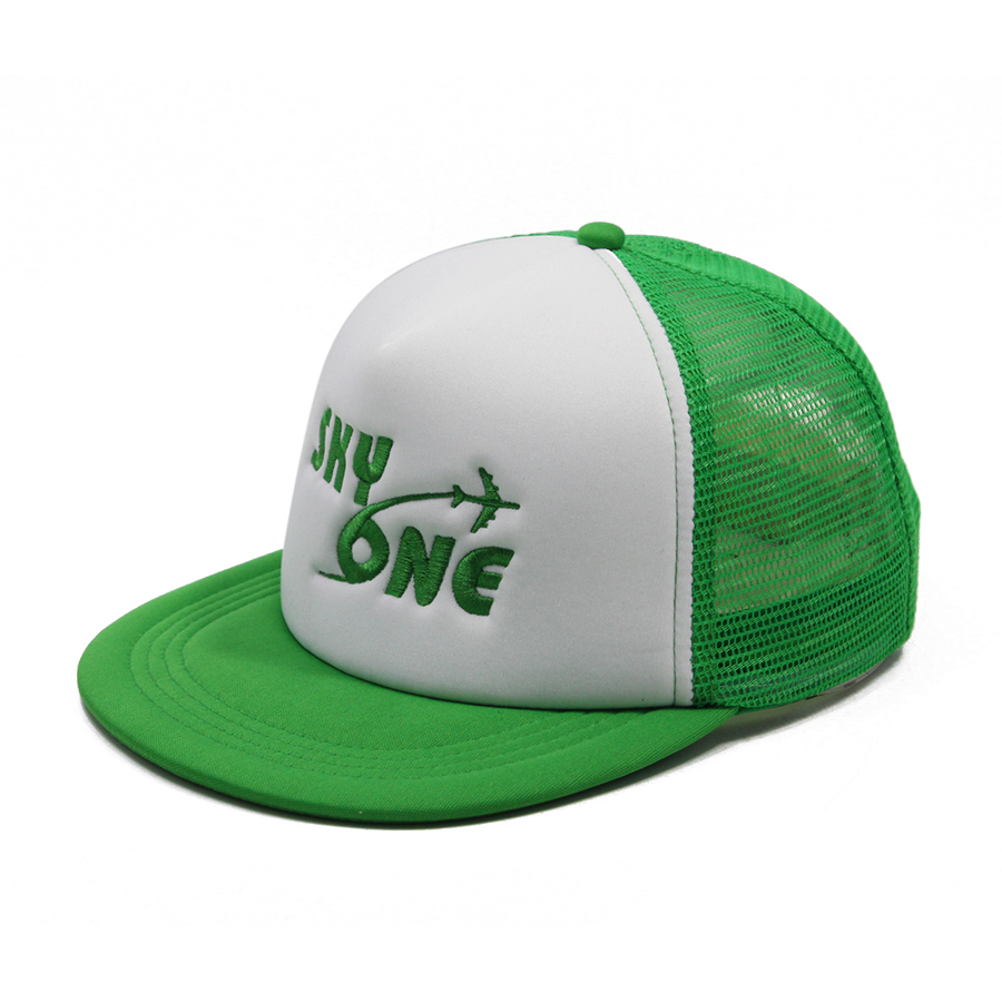 廠家定制高挺海綿網帽