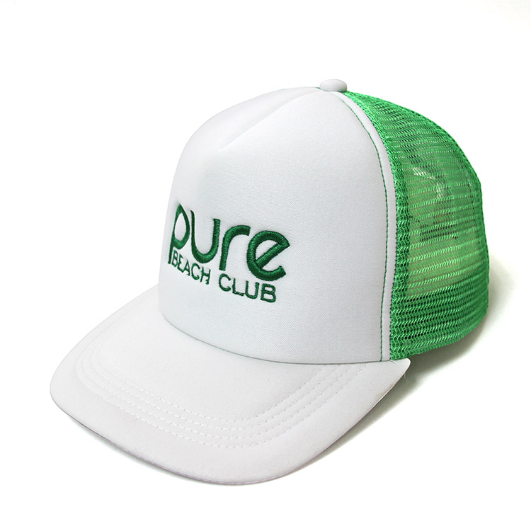 遮陽平沿廣告網帽定制