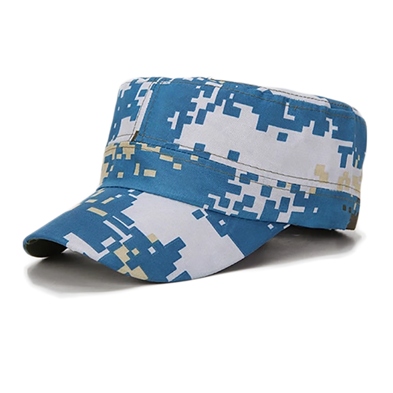 訂做個性平頂軍帽-平頂帽生產廠家