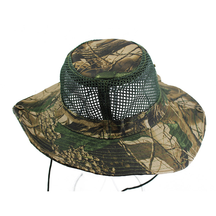 迷彩戶外遮陽帽定制