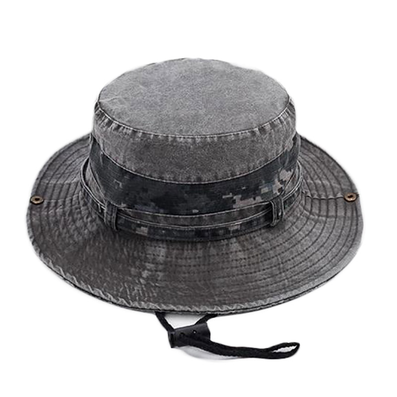 漁夫做舊洗水戶外帽定制
