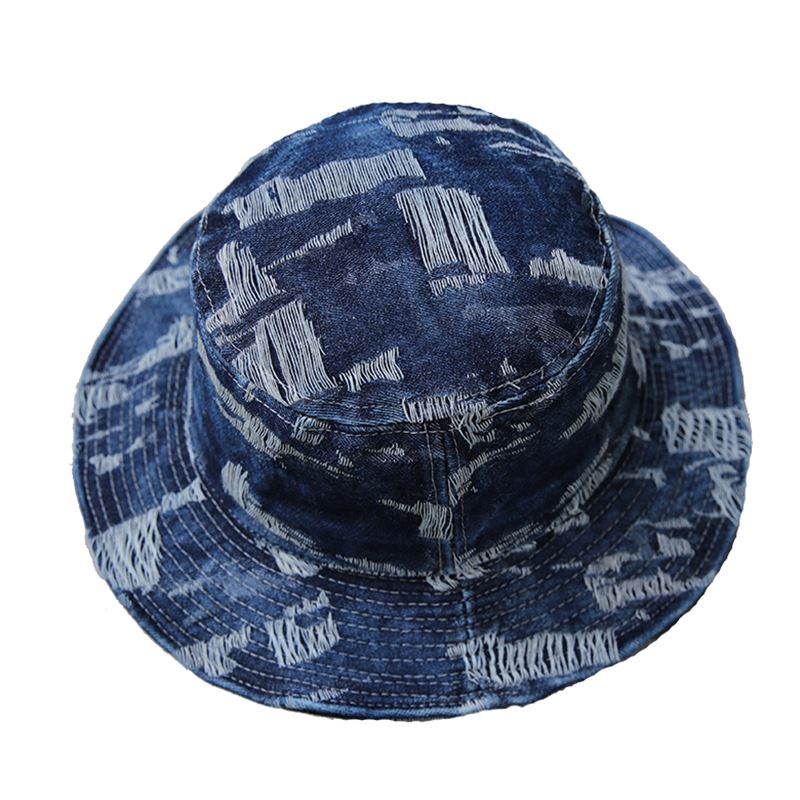 洗水戶外磨破漁夫帽定制