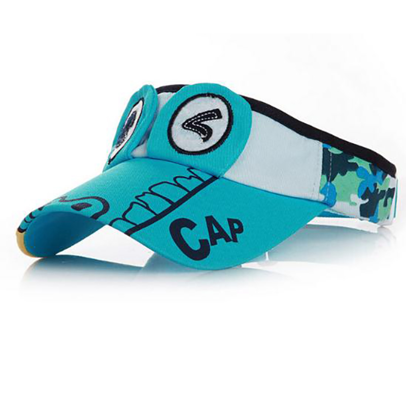 運動遮陽透氣空頂帽定制