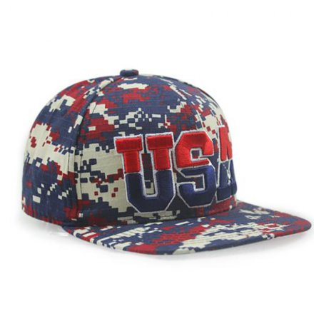 歐美迷彩球隊(duì)帽定制