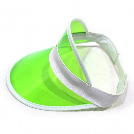 透明膠片防曬空頂帽定制