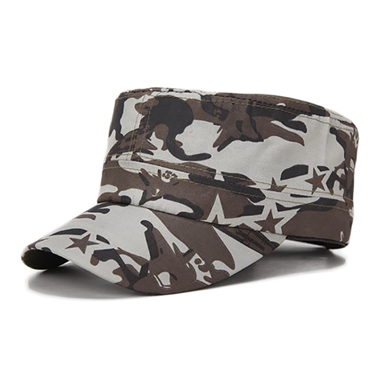 訂做個(gè)性平頂軍帽-平頂帽生產(chǎn)廠家