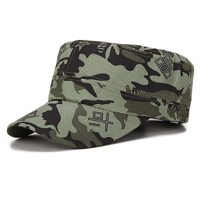 訂做個(gè)性平頂軍帽-平頂帽生產(chǎn)廠家