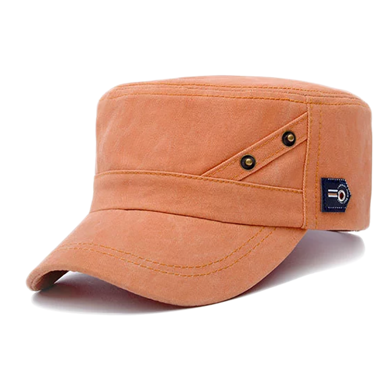 訂做潮流洗水軍帽-軍帽定制廠家