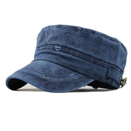 定制休閑洗水軍帽-廣東軍帽廠家