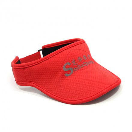 繡花廣告無頂帽定制