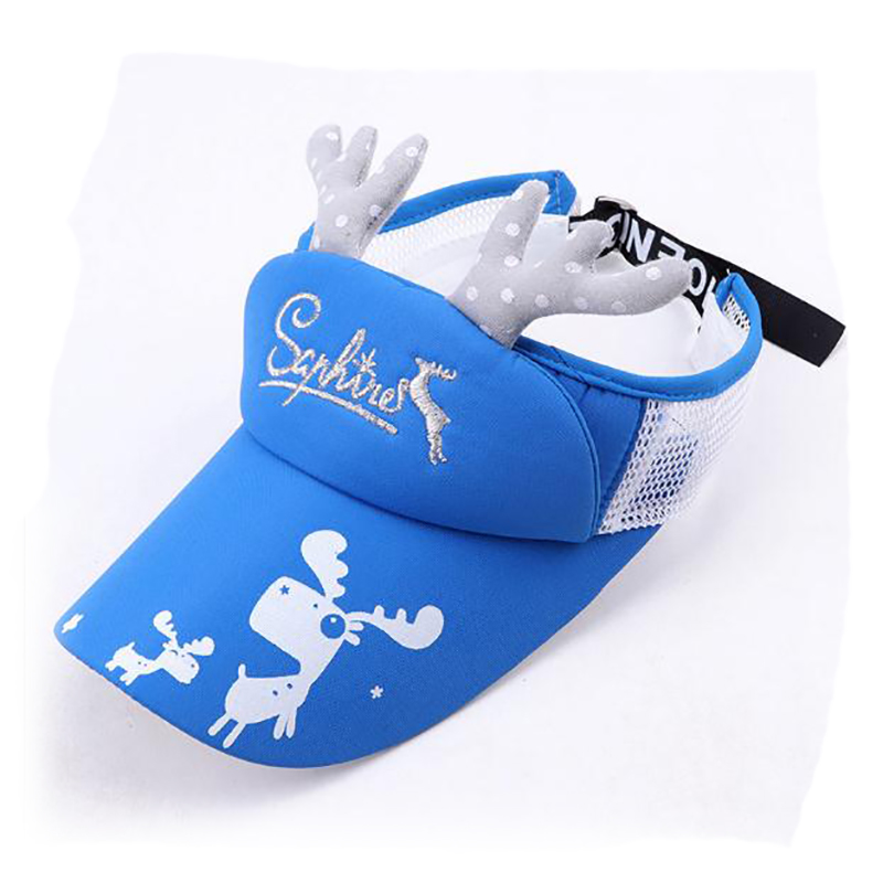 夏季無頂防紫外線學生帽定做