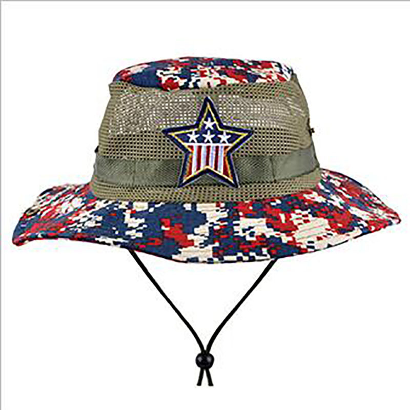 透氣戶外釣魚帽定制-東莞訂制漁夫帽