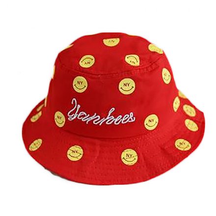 純棉繡花漁夫帽定制