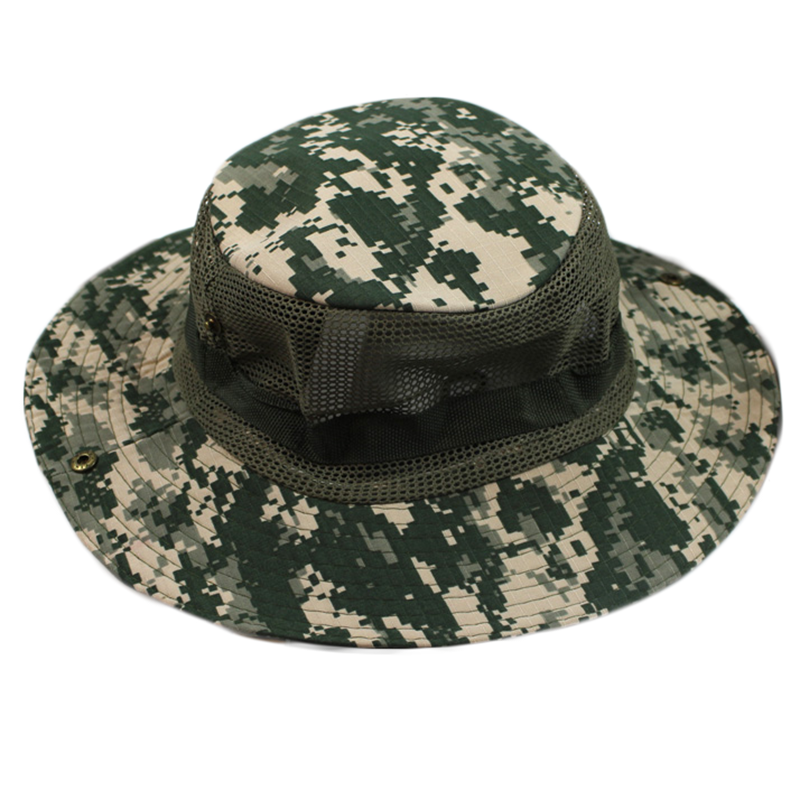 迷彩透氣登山帽定制-廣東登山帽廠家