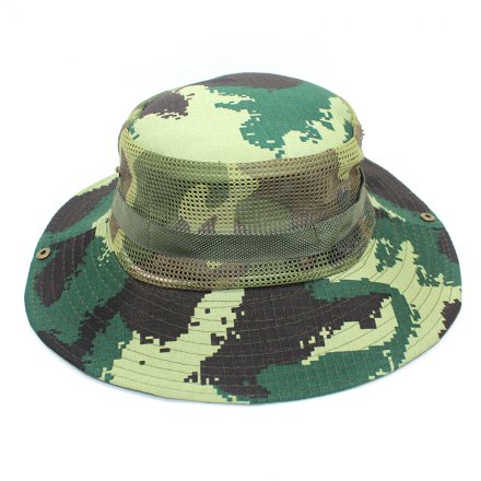 迷彩休閑透氣帽定制-休閑漁夫帽廠家