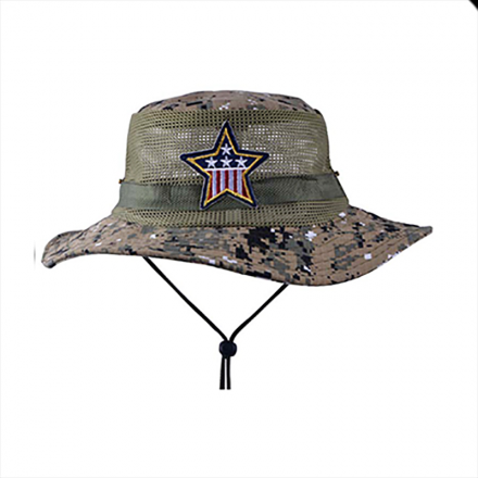 迷彩透氣休閑帽定制-休閑漁夫帽打樣