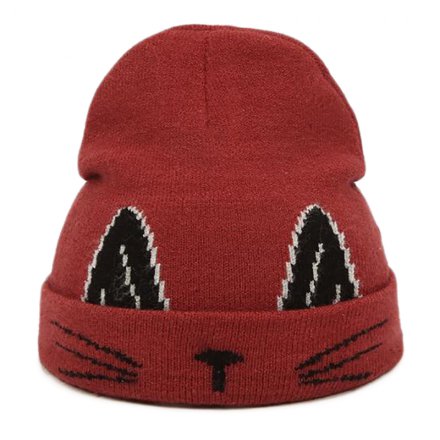 保暖針織親子帽定制