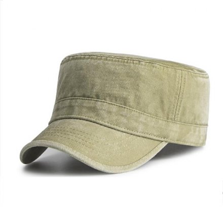 洗水做舊牛仔平頂帽定制