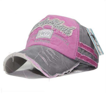 貼布繡韓版磨邊洗水帽定制