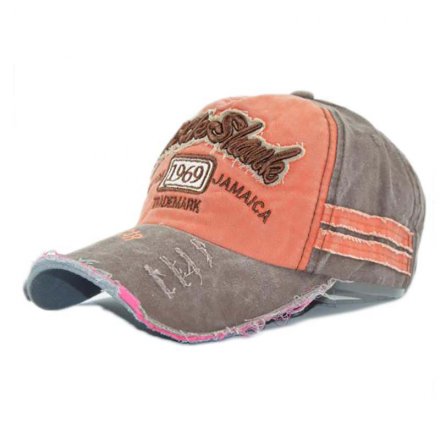 刺繡磨邊洗水帽定制