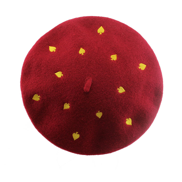 訂做時尚個性貝雷帽-廣東貝雷帽廠家