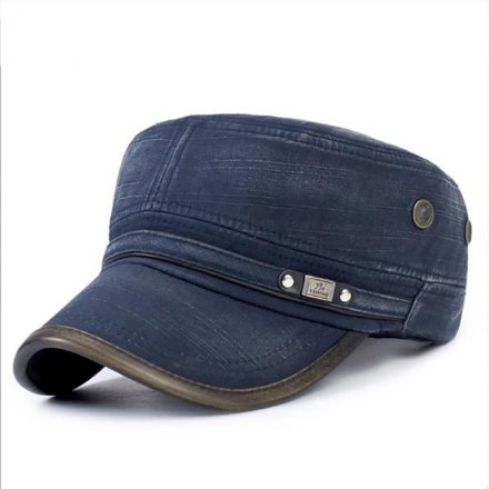 百搭洗水套色軍帽定制