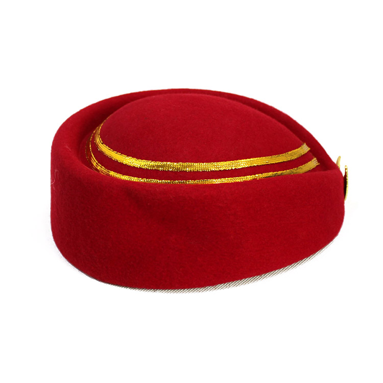 純棉空姐帽定制-空姐帽訂制廠家