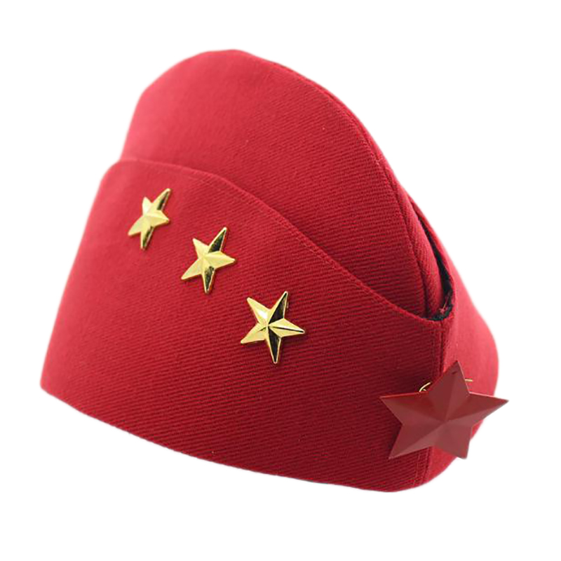 時尚空姐帽定制-空姐帽廠家打樣