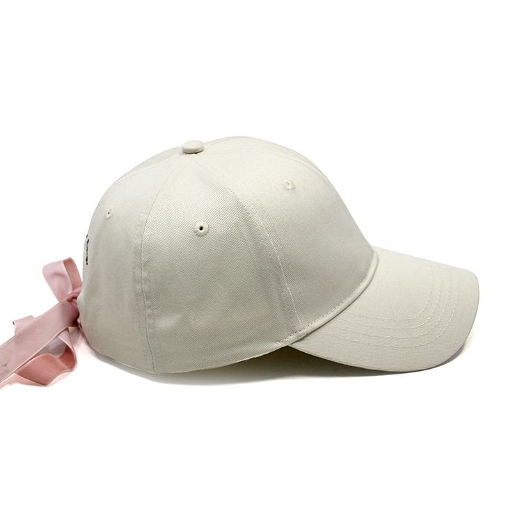 新款兒童蝴蝶結(jié)兒童運動帽定制