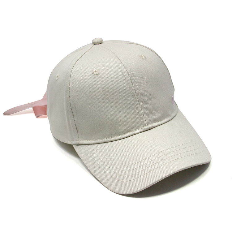 新款兒童蝴蝶結(jié)兒童運動帽定制